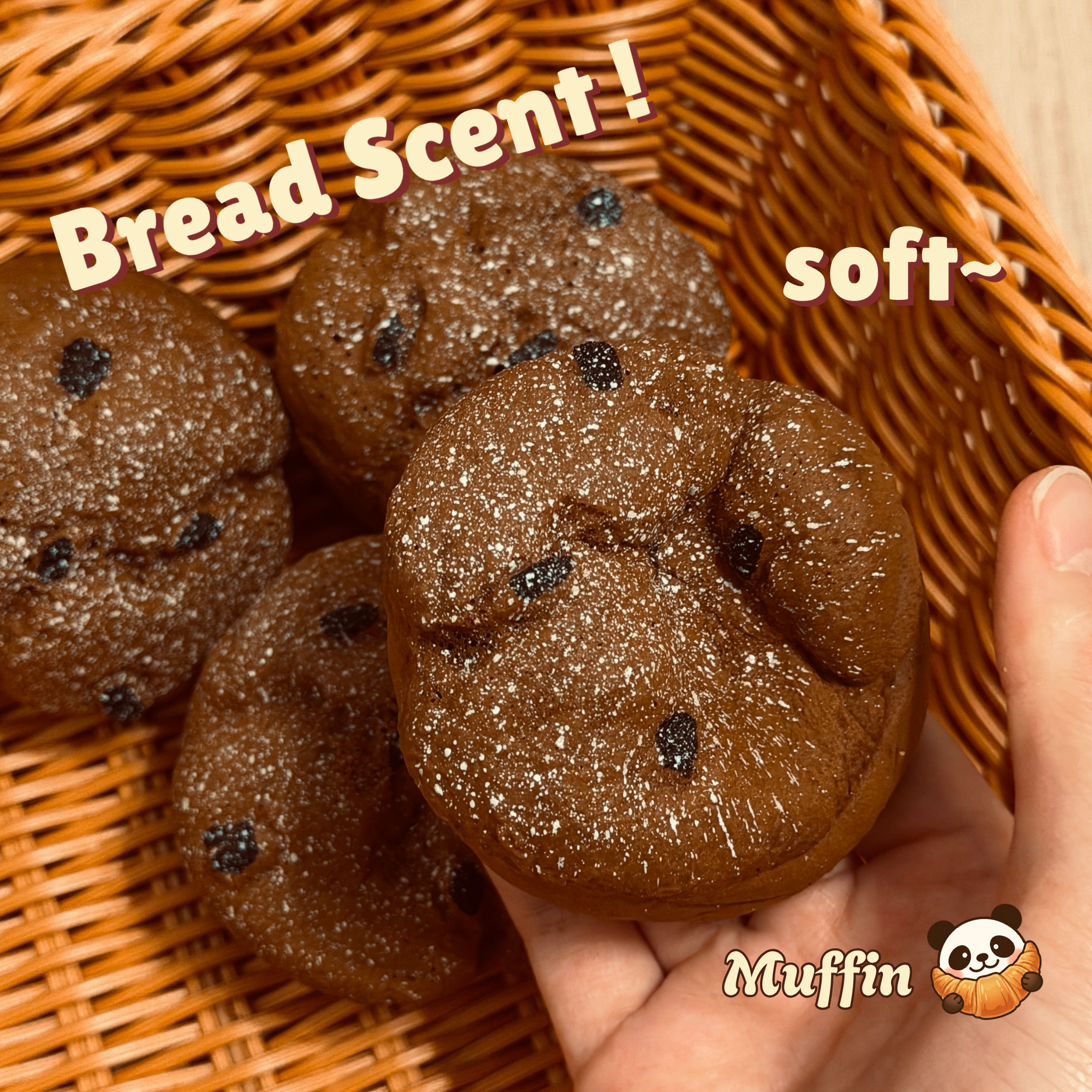 PEPPY Bread Scent Squishy Mystery Box with Wet Slow-Rising Soft Texture and Stress-Relief Tactile Fun
