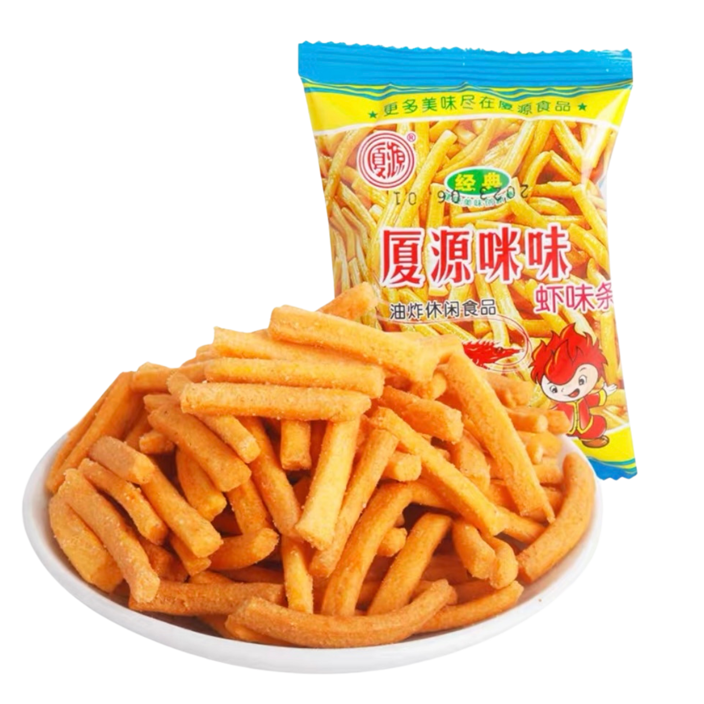 Mini Shrimp Stick Snacks
