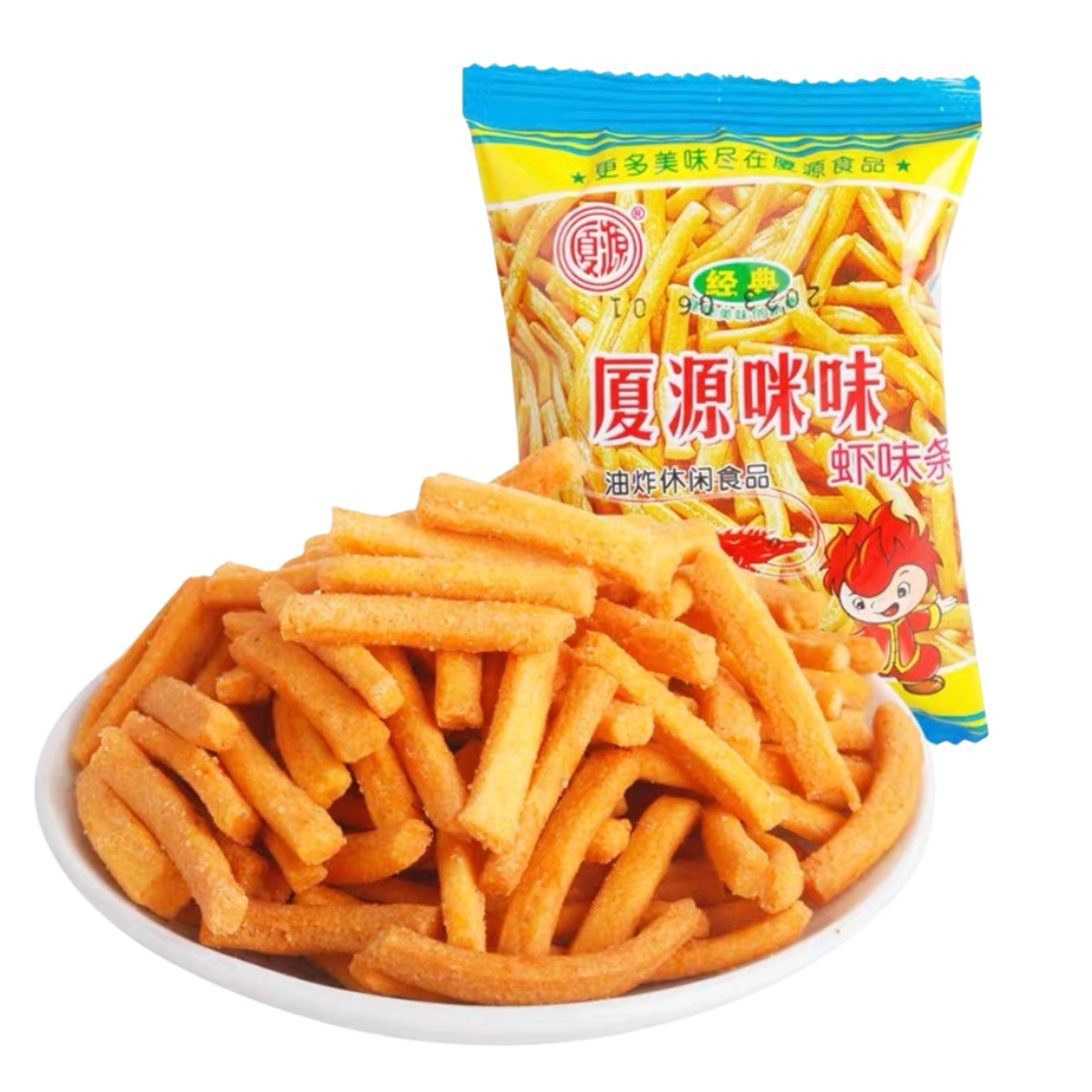 Mini Shrimp Stick Snacks
