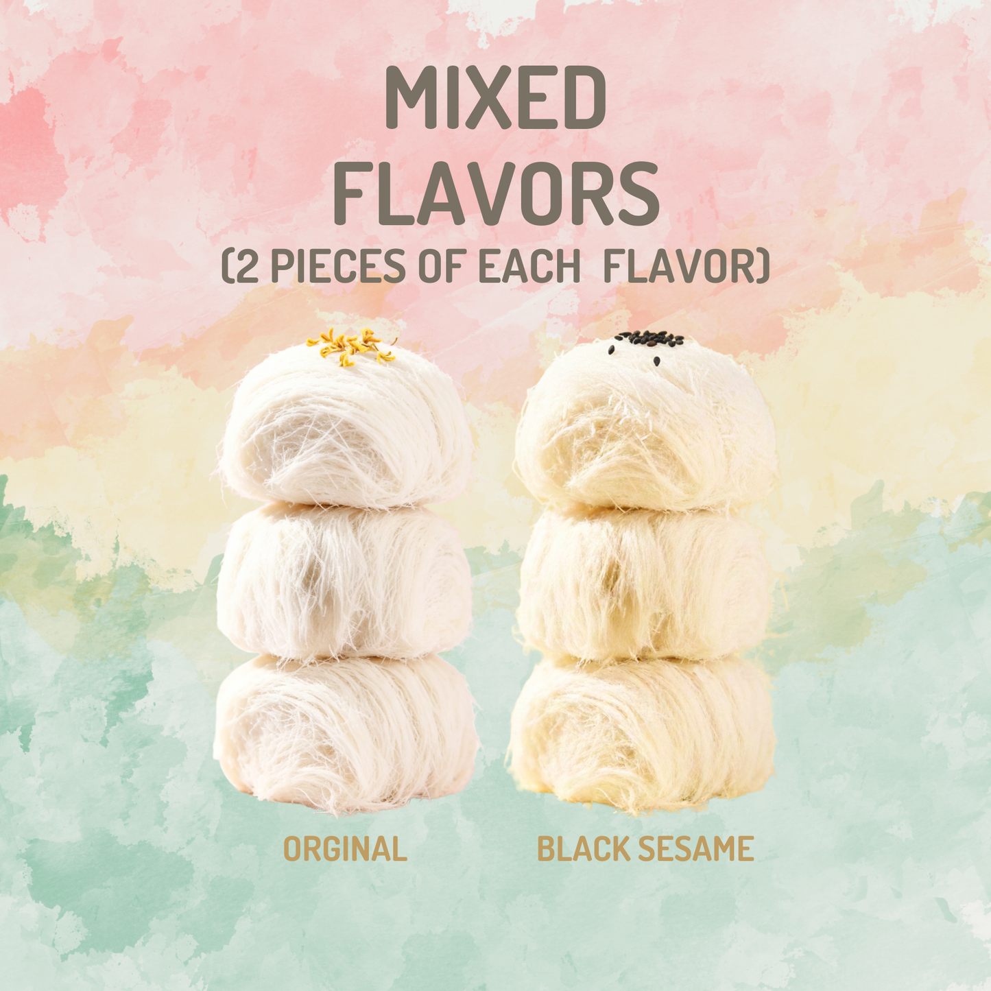 4-Piece Dragon Beard Candy
