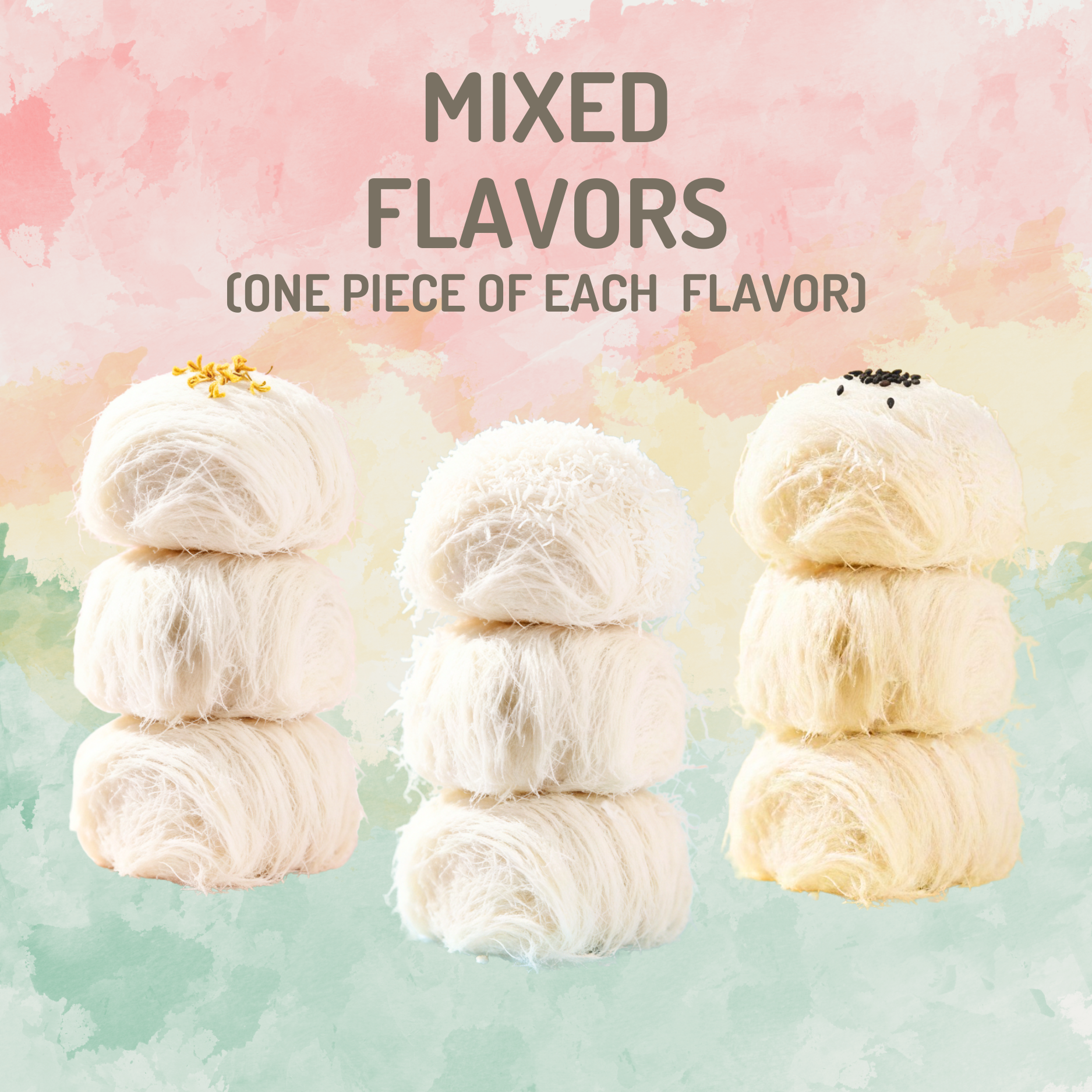 4-Piece Dragon Beard Candy