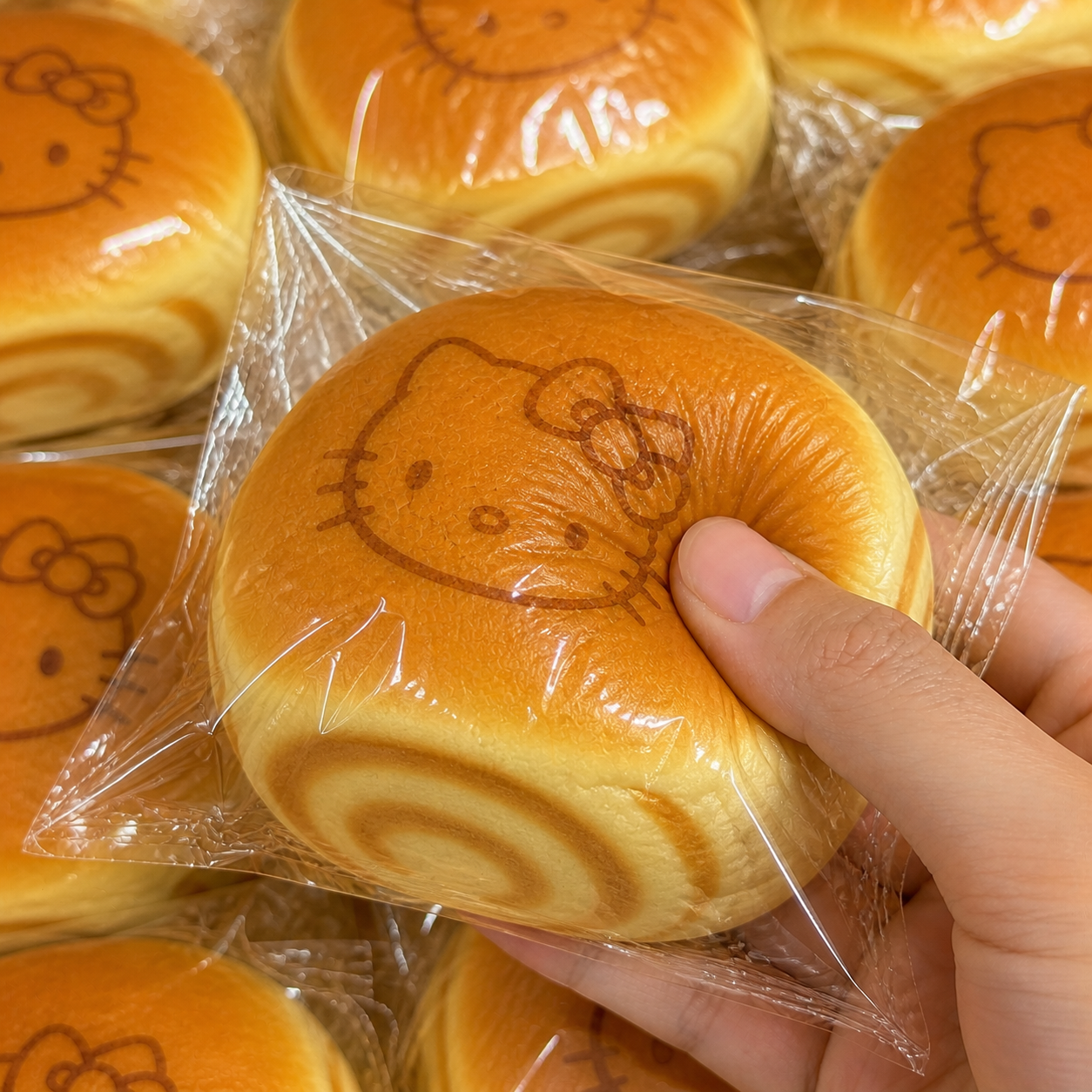 PEPPY Bread Scent Squishy Mystery Box with Wet Slow-Rising Soft Texture and Stress-Relief Tactile Fun